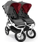 Bumbleride 2014 Indie Twin Stroller in Fog Grey