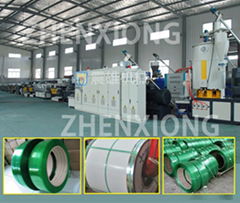 PET strap band production line