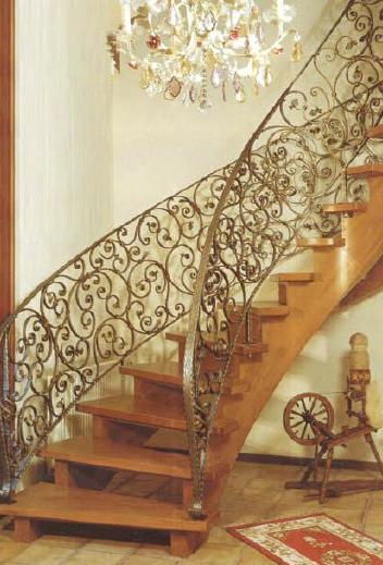 wrought iron stair 4