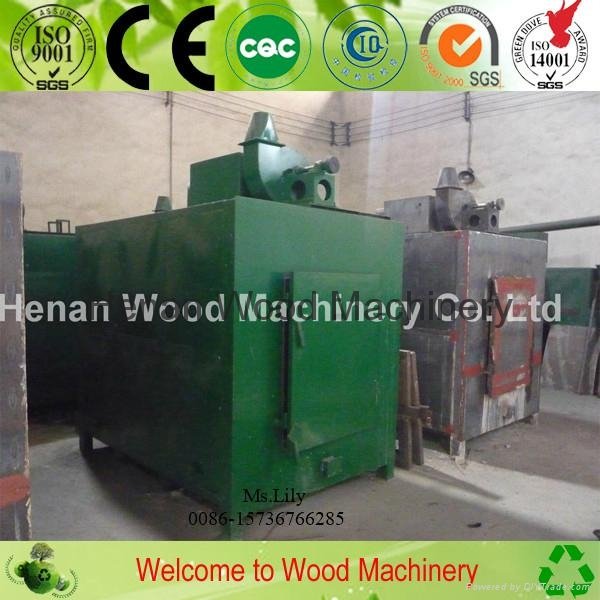 no pollution bamboo charcoal carbonization kiln with high output 2