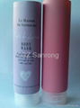 hot selling Textured tube of 200g plastic  packaing for body cream  2