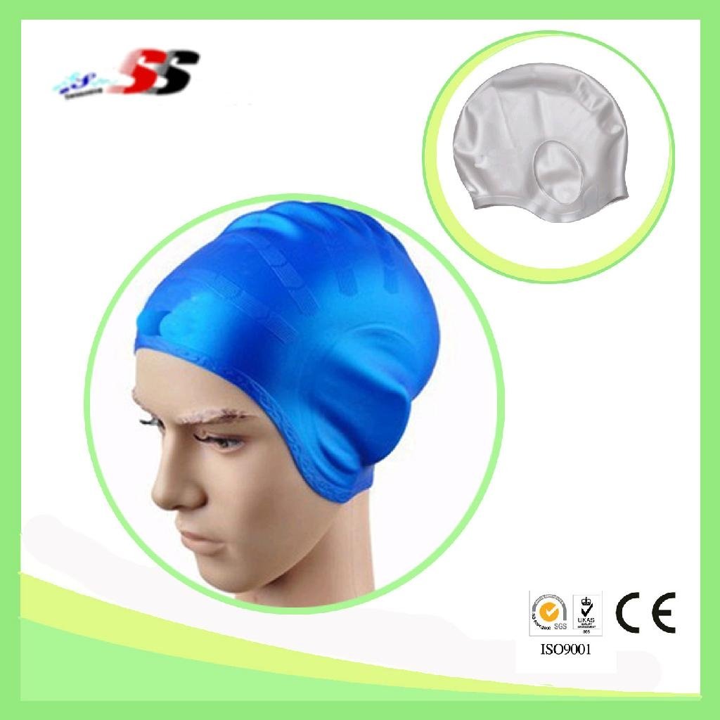 silicone swimming cap 