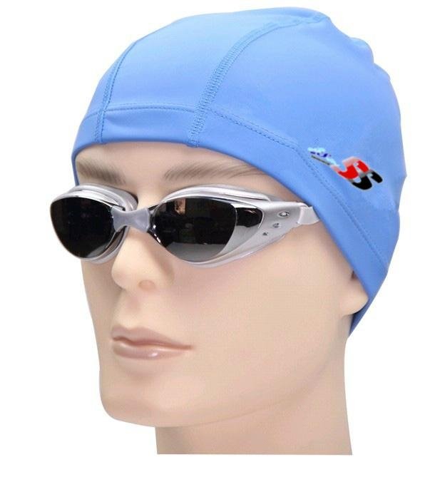 High Quality and Fashion Design Silicone Ear Waterproof Swim Caps  2