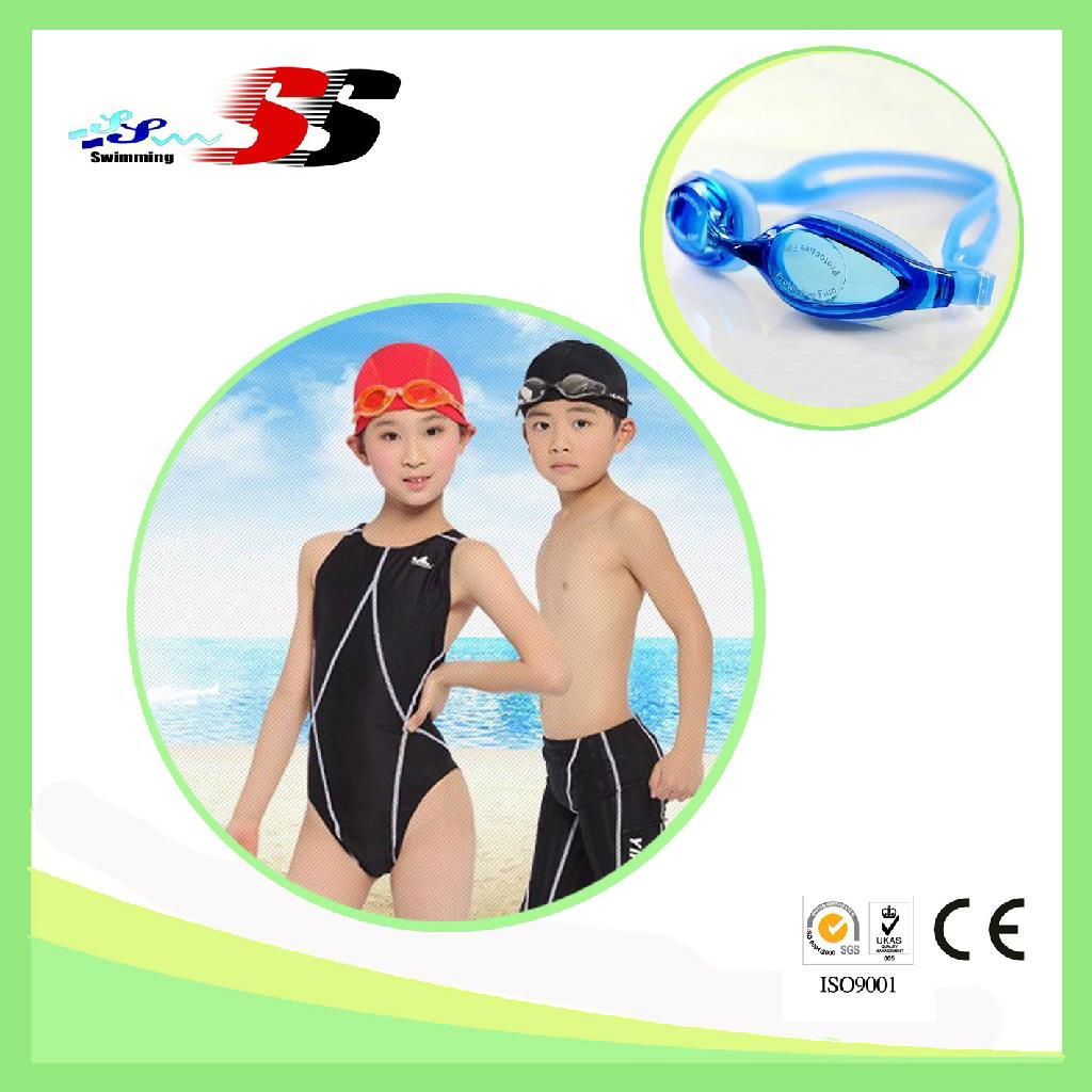 Best Quality Custom Polycarbonate Silicone Swim Glasses 