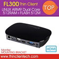 FL300 Thin Client Mini PC Station with Dual Core Linux Embedded HDMI 1080P RDP 7 1