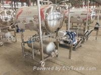 Automatic/semi-automatic water immersion autoclave 