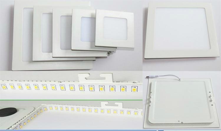 18W LED Panel Light CRI 80 recessed install 3