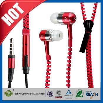 C&T Adjustable Circumaural Over Ear Round Earphone headphone wholesale 3