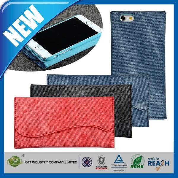 C&T Leather Carrying Case Pouch Holster Wallet for Apple iPhone 6 (4.7 Inch) 4