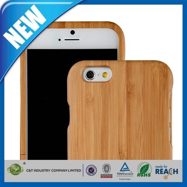 C&T Genuine Natural Bamboo Wooden Wood Case Cover for iPhone 6 4.7'' 2