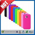 C&T Fashion design SoftGel Flexible gel TPU Case for HTC One M8 1