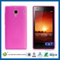 C&T Clear back cover skin tpu material