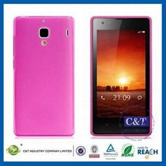 C&T Clear back cover skin tpu material cover for xiaomi redmi