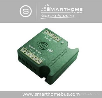 SmartBus 4T 4-Port Temperature Input Module for Home Automation System