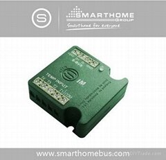 SmartBus 4T 4-Port Temperature Input Module for Home Automation System
