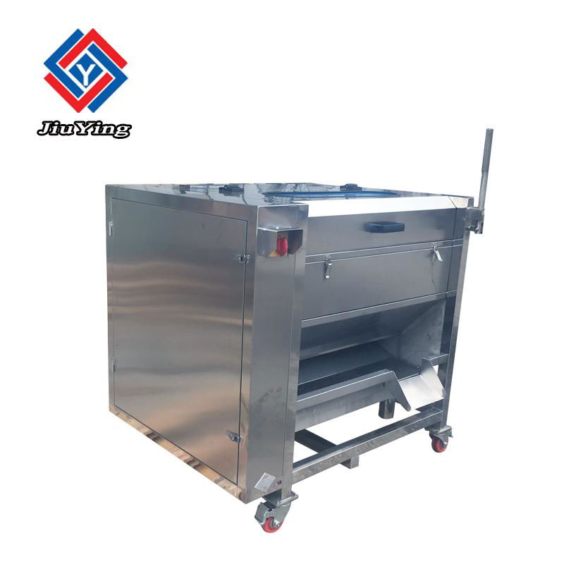 JiuYing High Quality Stainless Steel Sweet Potato Washing Machine JYTP-80 3