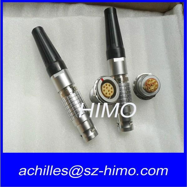 quick self-locking 1B 10pin lemo electrical connector for data transfer