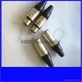 hot sell 3pin XLR Male cable Connector Nickel Silver Contacts 2