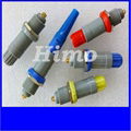 factory supply 2 pin 3 pin 6 pin 8 pin M14 lemo medical connector PAG PKG  4