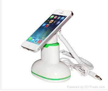 retail cell phone security display stand with charging 2