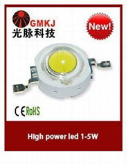 High Power LED 1W 3W Bridgelux 140-150lm 