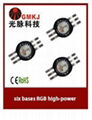 High quality 3 watt rgb led with