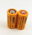 flat top/ button top rechargeable hibatt  IMR 18350 battery  3.7V 700mah  1