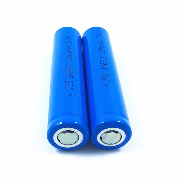 Wholesales 3.7V high capacity 1000mah li-ion battery 14650  for flashlight 4