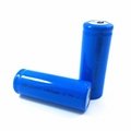 Button top lithium ion battery ICR18500 1400mah 3.7v for flash light  3