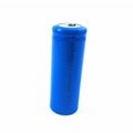 Button top lithium ion battery ICR18500 1400mah 3.7v for flash light  4