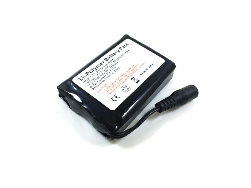 Rechargeable lipo lithium polymer battery 7.4v 2200mah 4
