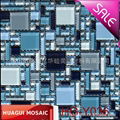 Size piece of crystal glass Mosaic background wall 1