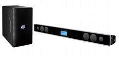 USA MAXX BASS touch screen soundbar with 2.4G wireless subwoofer