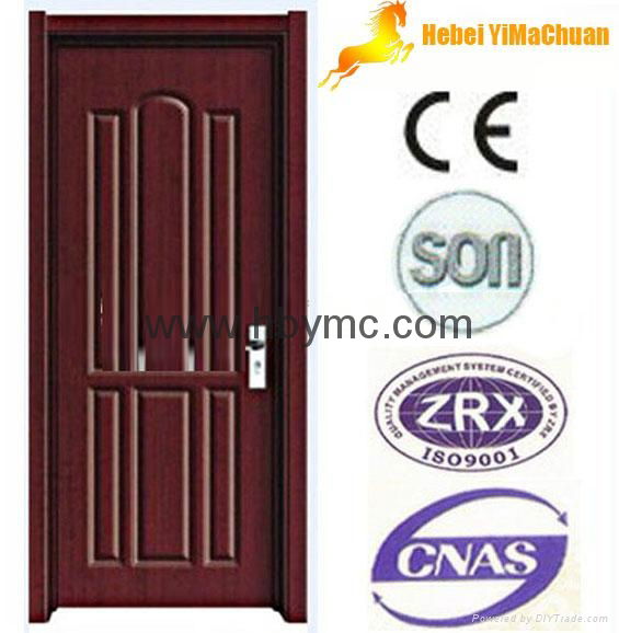 PVC interior door with cheap price and high quality 5