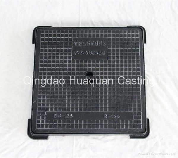 Ductile Iron Cast Manhole Cover and Frame 2