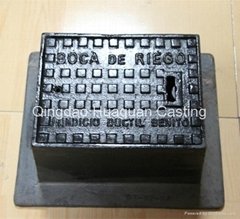 Ductile Iron Cast Manhole Cover and Frame