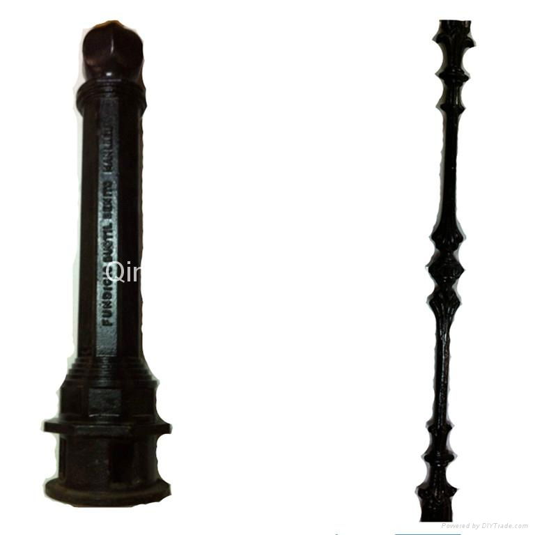 Cast Iron Guardrail Post and Baluster