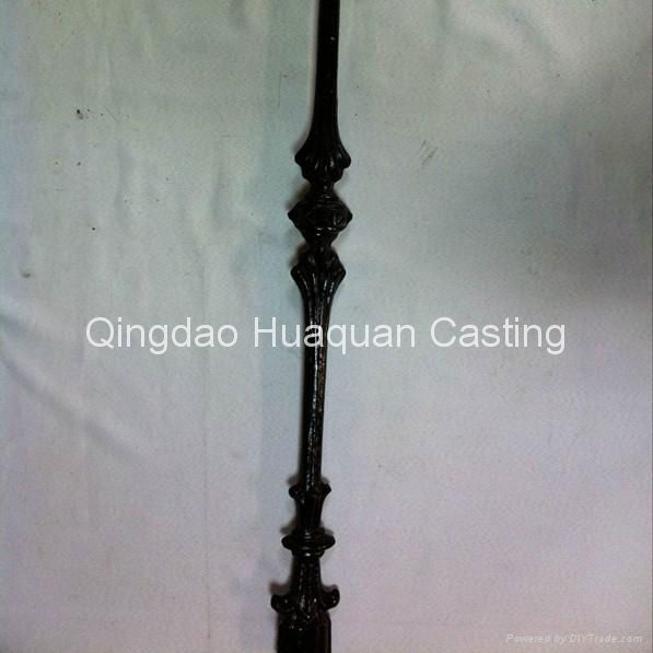 Cast Iron Guardrail Post and Baluster 3