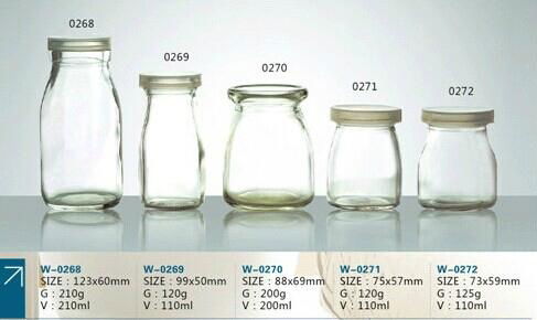 100ml baby feeding glass bottles milk jars budding bottles 3