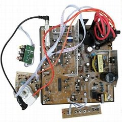 TV main board with double chip