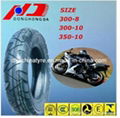 CE Certificate Hot Selling Varies Partterns Motorcycle Tyre 300-17 5