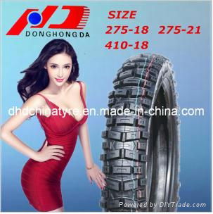 Butyl Rubber Hot Selling  Motorcycle Inner Tube (250-18) 5