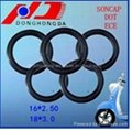 Butyl Rubber Hot Selling and Good Quality Motorcycle Inner Tube (250-18) 4