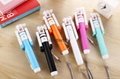 Mini Handheld Wired Remote Shutter Selfie Stick Monopod for iPhone 5S 6 Samsung