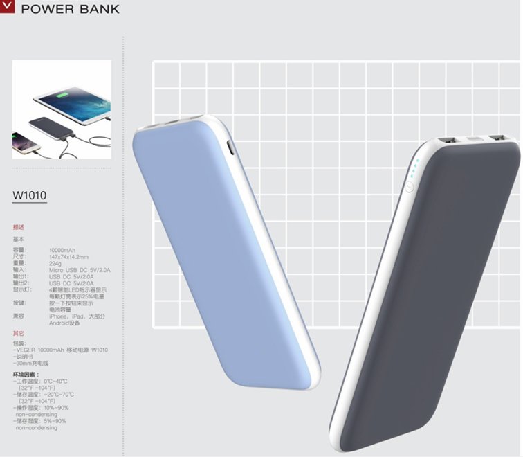 Promotional Gifts Ultra-thin External Portable Credit Card Size 4000 Power Bank 3