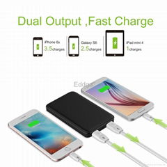 New HOT Battery Charger 10000mAh External Power Bank  For Apple