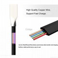 high quality fast charge and data transfer micro iPhone USB Cable 3