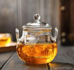 225ml glass teapot