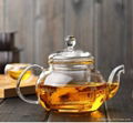 heat resistant glass teapot