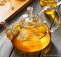 fire resistant borosilicate glass teapot 3